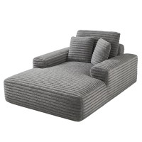 Artiss Grey Faux Fur Sofa Bed Lounge Chair with 30cm Pocket Spring and High Density Foam Comfort Support