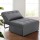 Artiss Siyi 4-in-1 Convertible Sofa Bed Lounge Ottoman Recliner, Linen Grey, Adjustable Backrest, Metal Frame