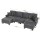Artiss Modular U-Shaped Sectional Storage Sofa Grey Faux Linen with Movable Ottomans and Deep Seating