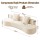 Artiss 228cm Modular Sofa Bed Sectional 4-Seater Boneless Couch in Premium Breathable Corduroy High Density Foam Support