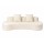 Artiss 228cm Modular Sofa Bed Sectional 4-Seater Boneless Couch in Premium Breathable Corduroy High Density Foam Support
