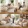 Artiss 228cm Modular Sofa Bed Sectional 4-Seater Boneless Couch in Premium Breathable Corduroy High Density Foam Support