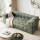 Artiss Comfort Boneless 3‑Seater Compressed Sofa Bed 186cm Green Luxury Chenille High‑Density Foam Core
