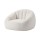 Artiss Shell-Shaped Boneless Couch Faux Fur Small Single Boneless Bean Bag Lounge Chair White 130x112x74cm