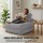 Artiss 1 Seater Corduroy Convertible Sofa Bed Grey Boneless Pull-Out Couch Removable Cover 81x90x40cm