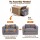 Artiss 2-Seater Corduroy Convertible Boneless Sofa Bed Grey Pull Out Couch with Pillows 140cm Wide