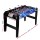 4FT Soccer Foosball Table - MDF Construction, Chrome Steel Rods, Anti-Slip Handles, Family Party Game Blue
