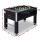 5FT Black Foosball Soccer Table Game for Home, MDF Board, Chrome Steel Rods, Cup Holders, 2 Balls, Family Party