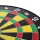 16" Magnetic Dartboard for Kids and Family, Safe Needleless Darts, Indoor Outdoor Game, Durable Plastic, Red Black