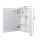 Cefito Bathroom Mirror Cabinet with LED Lighting, 500x720mm, Soft Close Door, Touch Switch, Durable MDF Construction