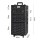Embellir Makeup Trolley, Aluminium, 35x25x75cm, Diamond Black, Portable Beauty Case with Wheels, 4-in-1 Organizer Box