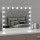 Embellir Makeup Mirror, Metal + MDF, 80x60cm, White, Hollywood Vanity with LED Light, Touch Control, 10x Magnification