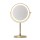Embellir Lighted Makeup Mirror Double Sided 10X Magnifying Rechargeable LED Tabletop Gold Finish Mirror