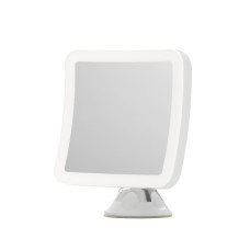 Embellir 10X Magnification LED Makeup Mirror | 360° Rotation, Suction Cup, Rechargeable, Portable, 13cm Glass Surface