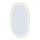 Embellir 2 Pack Oval LED Wall Mirror 50x75cm with Anti-Fog, Touch Control, Adjustable Light for Bathroom Decor
