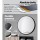 Embellir 2 Pack 70cm Round Wall Mirrors, Black Framed, Premium 3.2cm Thick, MDF Backing, Home Bathroom Decor