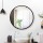 Embellir Round Wall Mirror, MDF Frame, 50cm, Black, Premium Clarity, Mist Removal, Home Decor, Bathroom Essential
