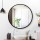 Embellir Wall Mirror, MDF Frame, 70cm Round, Black, Premium Clarity, Home Decor, Bathroom Makeup Mirror