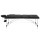 Zenses Massage Table, Aluminium, 85cm, Black, 215cm Length, Portable 3-Fold Beauty Bed with Adjustable Heights