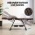 Zenses Massage Table Adjustable Salon Bed Chair, PU Leather, 183.5x80x77cm, Brown, 3-Fold, for Spa & Beauty Treatments