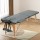 Zenses Massage Table, Wooden & Aluminium, 56cm, Grey, Portable 2-Fold Beauty Bed, 9 Adjustable Heights, 300kg Capacity