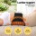 Livemor Lumbar Traction and Heat Back Massager Belt 124cm with 6-Level Airbags and 9-Level Vibration