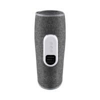 Livemor Leg Massager Heated Air Compression, Cordless Calf Relaxation, 3 Modes, 3 Heat Levels, ABS, Grey