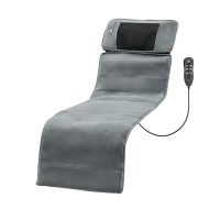 Livemor Massage Mat: 10-Node Vibration, Heating, 9 Modes, Plush Material, 158x48cm - Ultimate Relaxation Solution