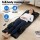 Livemor Full Body Massage Mat with Heated Neck Kneading, Lumbar Airbag Stretch, PU Leather, 170cm x 57cm, 6 Modes