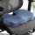 Giselle Bedding Memory Foam Seat Cushion 45x36cm Blue – Ergonomic Back Pain Relief Chair Pad, Washable Cover