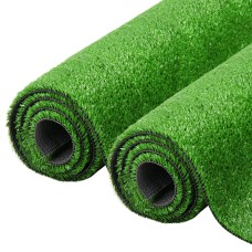 Primeturf 17mm Artificial Grass, 20 SQM, Realistic Olive Green, UV-Stabilised, No Maintenance, Pet & Child Safe