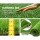 Primeturf 20mm Artificial Grass - 1x10m Roll, Realistic 4-Tone Synthetic Lawn, Durable UV-Stable PE Material