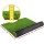 Primeturf 20mm Artificial Grass 2x5m - Realistic 4-Tone Synthetic Lawn, UV-Resistant, Easy Install, Durable PE Material