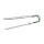 Primeturf Galvanised Steel Artificial Grass Pins - 200pcs, 3mm x 30mm x 150mm, U-Shape, Corrosion-Resistant,