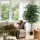Artiss 180cm Artificial Ficus Tree Lifelike Faux Indoor Plant with UV Resistant Leaves and Weighted Cement Pot