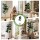 Artiss 150cm Fiddle Tree Artificial Plant UV Resistant Lifelike Faux Indoor Tree with Weighted Pot 1.5M
