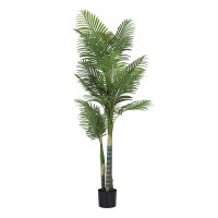 Artiss 180cm Artificial Palm Tree – Lifelike, UV Resistant, Indoor Decor, Easy Maintenance, Stable Base, 1-Year Warranty