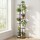 Artiss 8-Tier Metal Plant Stand, Zigzag Design, 40kg Capacity, Indoor/Outdoor, 169cm High, Black/Brown, Easy Assembly