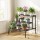 Artiss 3-Tier Metal Plant Stand - Black, 70x60x62.5cm, Indoor/Outdoor, Space-Saving Design, Holds 60kg, Modern