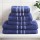 6 Pack Navy Bath Towels Set, 100% Cotton, 650GSM, Ultra Soft, Highly Absorbent, 2 Bath Towels, 2 Hand Towels