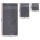 6 Pack Bath Towels Set Grey, 100% Cotton, 650GSM, Highly Absorbent, Quick Dry, 2 Bath, 2 Hand,