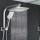 Cefito 8'' Rain Shower Head Set Square High Pressure Brass Chrome with Handheld, 3 Spray, 1.5m Hose, AU Standard