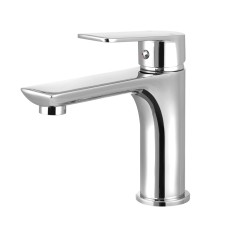 Bathroom Basin Mixer Tap Brass Faucet, Chrome Finish, 304 Stainless Steel, 19cm, 35mm-45mm, 5 Year Warranty