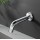 Cefito Bathroom Wall Mixer Spout Tap Round 24mm Brass Chrome Finish, Anti-Splash Aerator, Easy Install, 5yr Warranty