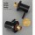 Cefito Basin Twin Tap Wall Round Brass Faucet, Matte Black, Leak-Resistant, WaterMark Approved, 5-Year Warranty