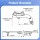 Cefito Ultra-Slim Bidet Attachment 0.23in Dual Nozzle Self-Cleaning Adjustable Pressure Non-Electric