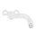 Cefito Ultra-Slim Bidet Attachment 0.23in Dual Nozzle Self-Cleaning Adjustable Pressure Non-Electric