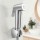 Cefito Handheld Bidet Sprayer Kit 1.5m Stainless Steel Hose Electroplated ABS Head G1/2 Valve Silver