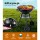 Grillz BBQ Charcoal Smoker, Heavy-Duty Steel, 50x44x72cm, Black - Portable Grill with Excellent Heat Retention