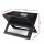 GRILLZ Portable Charcoal BBQ Grill, Cold Rolled Steel, 45x30cm, Foldable, Heavy-Duty, Compact, Easy Clean, Chrome-Plated